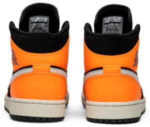 Jordan 1 Mid Black Cone 554724-062 - Arviolet photo 2