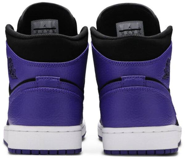 Jordan 1 Mid Black Dark Concord 554724-051 - Arviolet photo 4