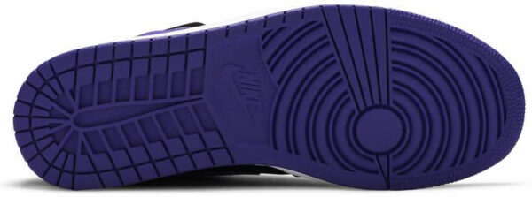 Jordan 1 Mid Black Dark Concord 554724-051 - Arviolet photo 5