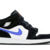 Jordan 1 Mid Black Racer Blue White (GS) 554725-084 - Arviolet photo 1