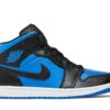 Jordan 1 Mid Black Royal Blue DQ8426-042 - Arviolet photo 1