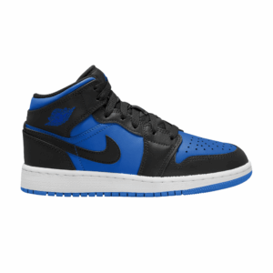 Jordan 1 Mid Black Royal Blue (GS) DQ8423-042 - Arviolet photo 1