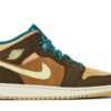 Jordan 1 Mid Cacao Wow (GS) DZ6335-200 - Arviolet photo 1
