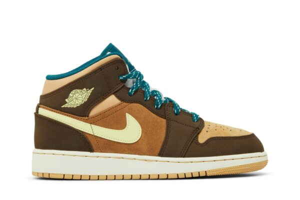Jordan 1 Mid Cacao Wow (GS) DZ6335-200 - Arviolet photo 1