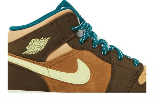 Jordan 1 Mid Cacao Wow (GS) DZ6335-200 - Arviolet photo 2