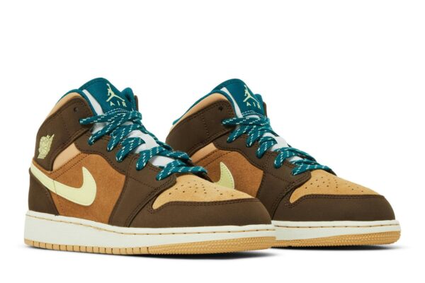 Jordan 1 Mid Cacao Wow (GS) DZ6335-200 - Arviolet photo 8