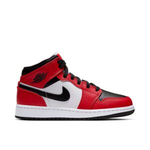 Jordan 1 Mid Chicago Black Toe (GS) 554725-069 - Arviolet photo 1