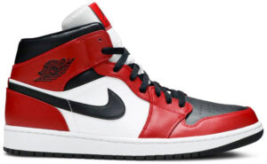 Jordan 1 Mid Chicago Toe 554724-069 - Arviolet photo 1