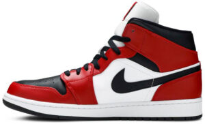 Jordan 1 Mid Chicago Toe 554724-069 - Arviolet photo 2