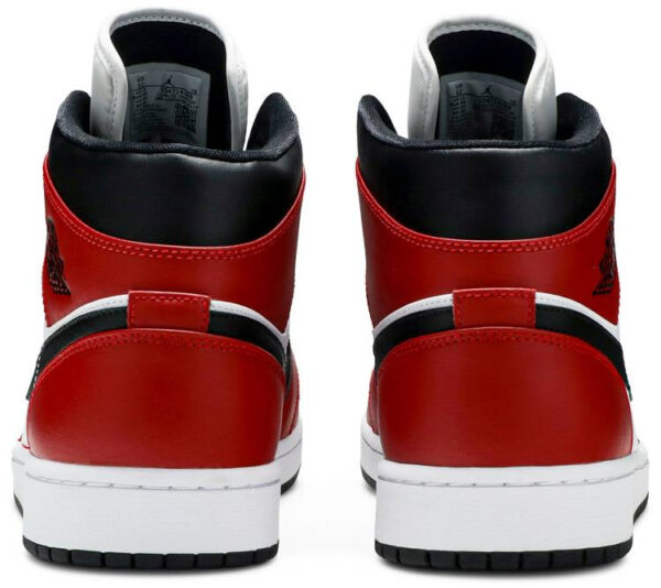 Jordan 1 Mid Chicago Toe 554724-069 - Arviolet photo 4
