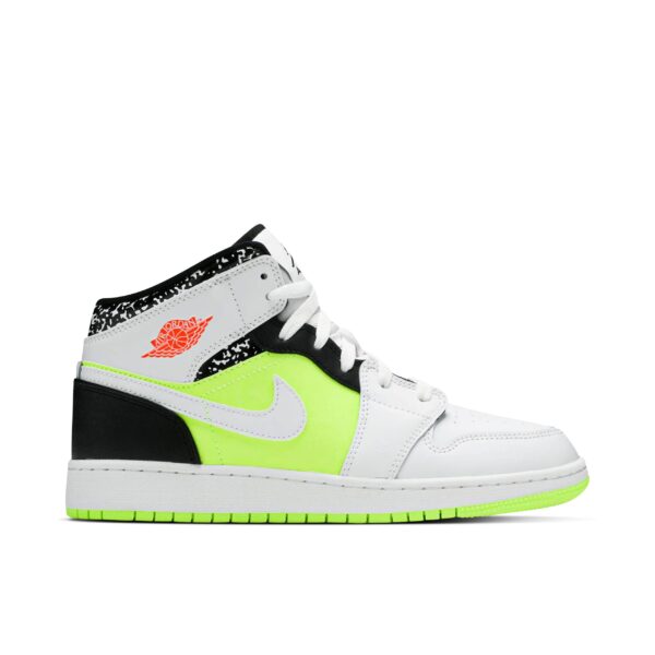 Jordan 1 Mid Composition Notebook (GS) 554725-870 - Arviolet photo 1