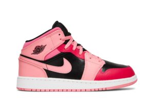 Jordan 1 Mid Coral Chalk (GS) 554725-662 - Arviolet photo 1