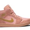 Jordan 1 Mid Coral Gold 852542-600 - Arviolet photo 1
