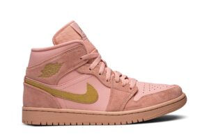 Jordan 1 Mid Coral Gold 852542-600 - Arviolet photo 1