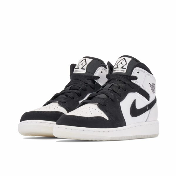Jordan 1 Mid Diamond Shorts (GS) DN4321-100 - Arviolet photo 4