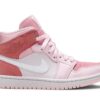 Jordan 1 Mid Digital Pink (Women's) CW5379-600 - Arviolet photo 1