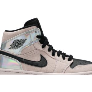 Jordan 1 Mid Dirty Powder Iridescent (Women's) BQ6472-602 - Arviolet photo 2