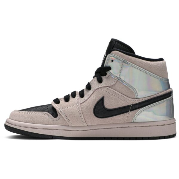 Jordan 1 Mid Dirty Powder Iridescent (Women's) BQ6472-602 - Arviolet photo 3