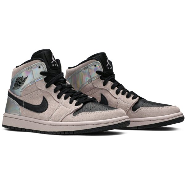 Jordan 1 Mid Dirty Powder Iridescent (Women's) BQ6472-602 - Arviolet photo 8