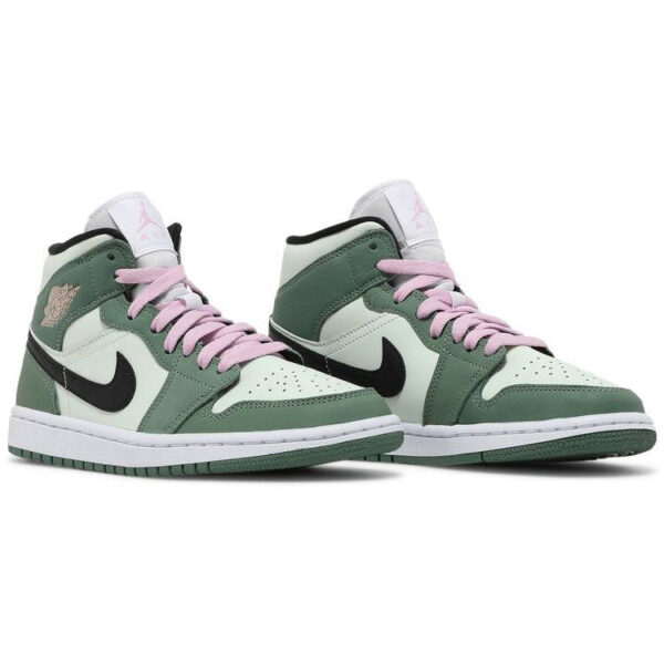 Jordan 1 Mid Dutch Green (Women's) CZ0774-300 - Arviolet photo 3