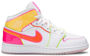 Jordan 1 Mid Edge Glow (GS) CV4611-100 - Arviolet photo 1