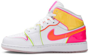 Jordan 1 Mid Edge Glow (GS) CV4611-100 - Arviolet photo 2