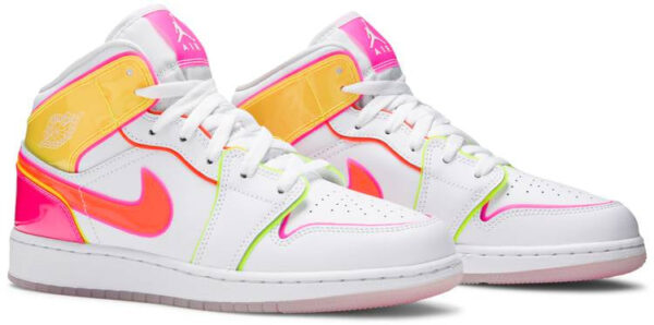 Jordan 1 Mid Edge Glow (GS) CV4611-100 - Arviolet photo 3