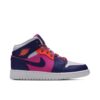Jordan 1 Mid Fire Pink Barely Grape (GS) 555112-602 - Arviolet photo 1