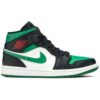 Jordan 1 Mid Green Toe 554724-067 - Arviolet photo 1