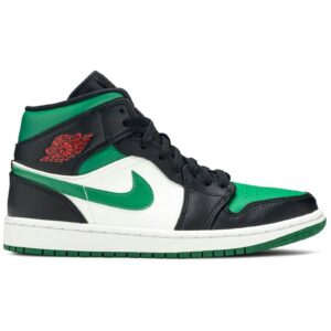 Jordan 1 Mid Green Toe 554724-067 - Arviolet photo 1