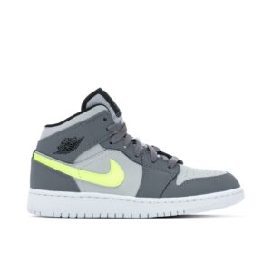 Jordan 1 Mid Gunsmoke Volt (GS) 554725-072 - Arviolet photo 1