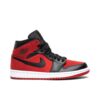 Jordan 1 Mid Gym Red Black 554724-610 - Arviolet photo 1