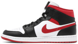 Jordan 1 Mid Gym Red Black White 554724-122 - Arviolet photo 2