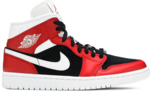 Jordan 1 Mid Gym Red Black (Women's) BQ6472-601 - Arviolet photo 1