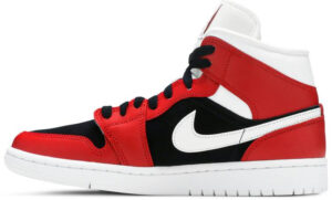 Jordan 1 Mid Gym Red Black (Women's) BQ6472-601 - Arviolet photo 2