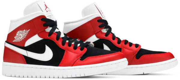 Jordan 1 Mid Gym Red Black (Women's) BQ6472-601 - Arviolet photo 3