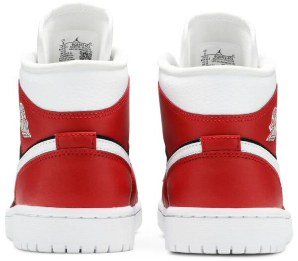 Jordan 1 Mid Gym Red Black (Women's) BQ6472-601 - Arviolet photo 4