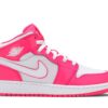 Jordan 1 Mid Hyper Pink White (GS) 555112-611 - Arviolet photo 1