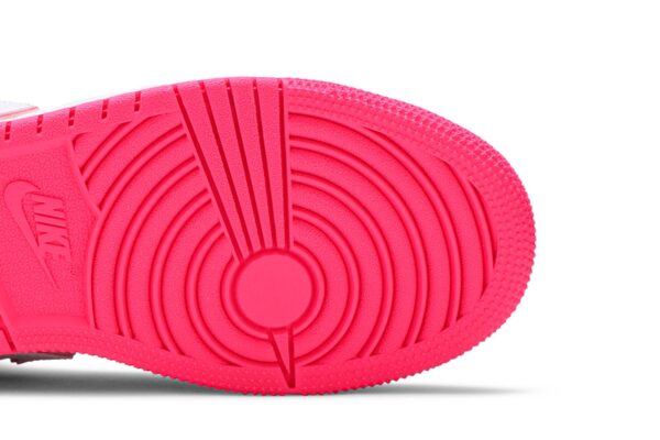 Jordan 1 Mid Hyper Pink White (GS) 555112-611 - Arviolet photo 5