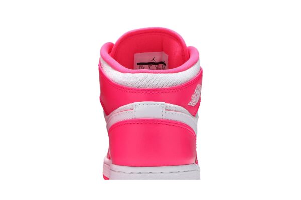 Jordan 1 Mid Hyper Pink White (GS) 555112-611 - Arviolet photo 7