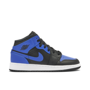 Jordan 1 Mid Hyper Royal (GS) 554725-077 - Arviolet photo 1