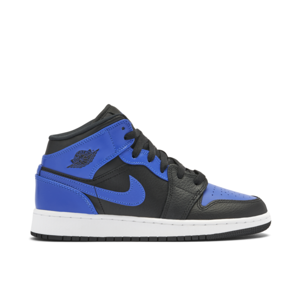 Jordan 1 Mid Hyper Royal (GS) 554725-077 - Arviolet photo 1