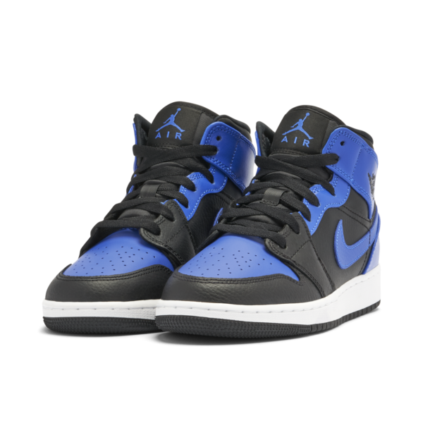 Jordan 1 Mid Hyper Royal (GS) 554725-077 - Arviolet photo 4
