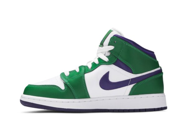 Jordan 1 Mid Incredible Hulk (GS) 554725-300 - Arviolet photo 3