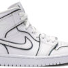 Jordan 1 Mid Iridescent Reflective White (Women's) CK6587-100 - Arviolet photo 1