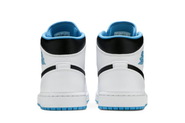 Jordan 1 Mid Laser Blue 554724-141 - Arviolet photo 6