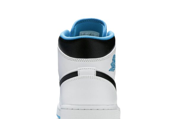 Jordan 1 Mid Laser Blue 554724-141 - Arviolet photo 7