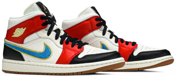 Jordan 1 Mid Let(Her)Man (Women's) DC1426-100 - Arviolet photo 3