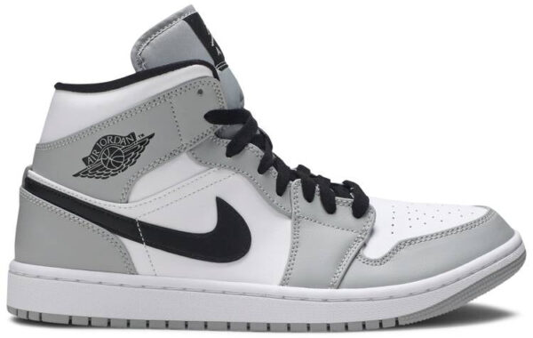 Jordan 1 Mid Light Smoke Grey 554724-092 - Arviolet photo 1