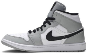 Jordan 1 Mid Light Smoke Grey 554724-092 - Arviolet photo 2